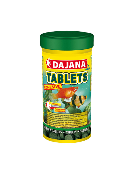 Alimento Tablets Adhesive Dajana: Pastillas Adhesivas Nutritivas para Peces - CPA